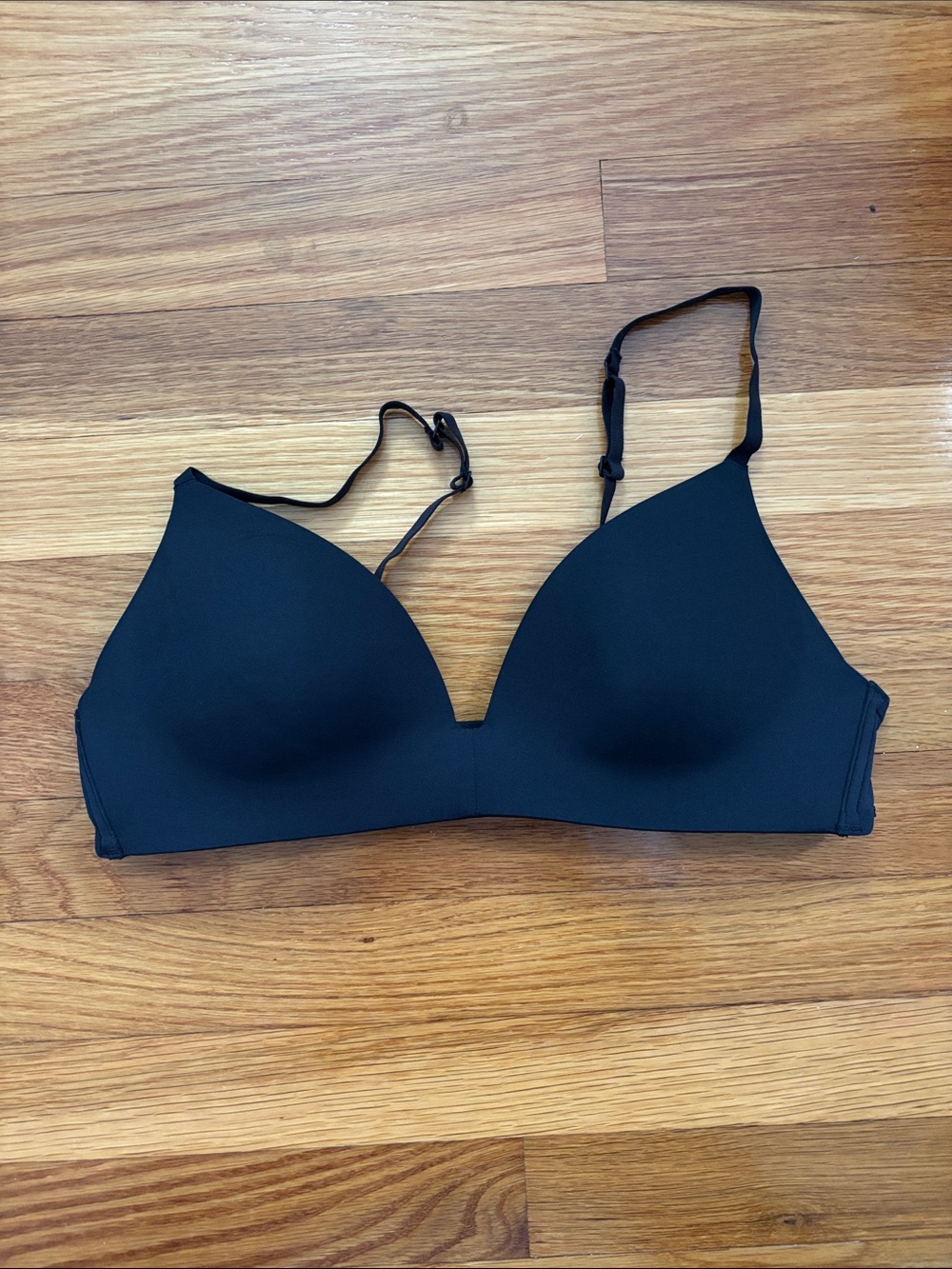 SKIMS Black Seamless T-Shirt Bra - Women Intimates